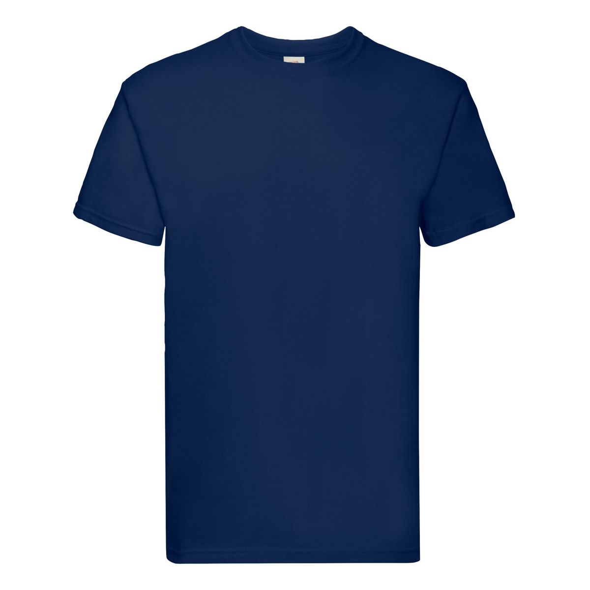 Schweres Baumwoll-T-Shirt mit Rundhalsausschnitt