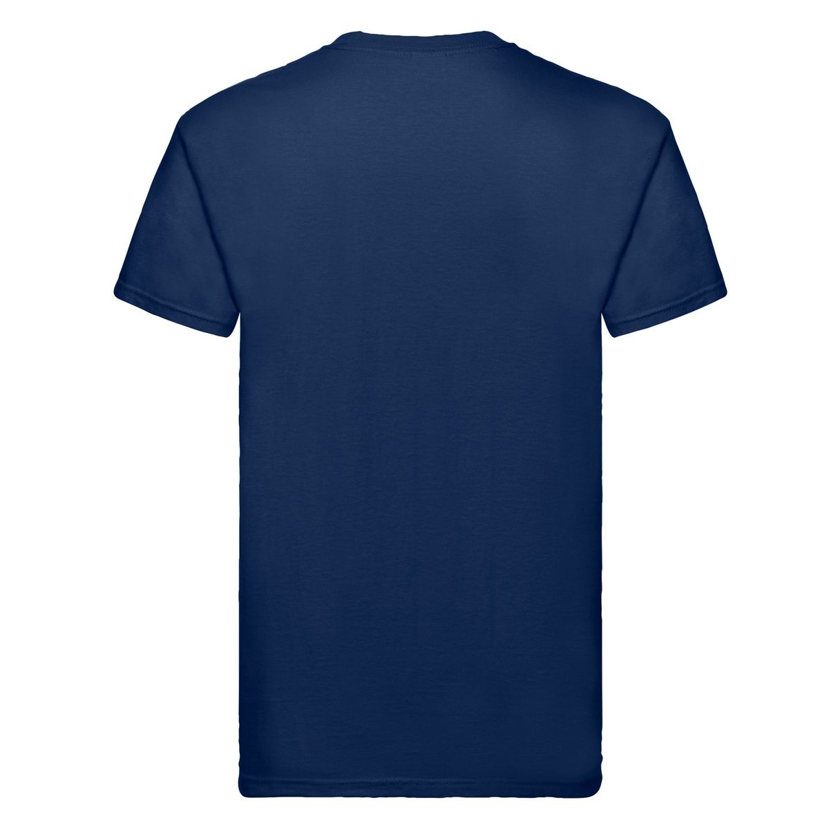 Schweres Baumwoll-T-Shirt mit Rundhalsausschnitt
