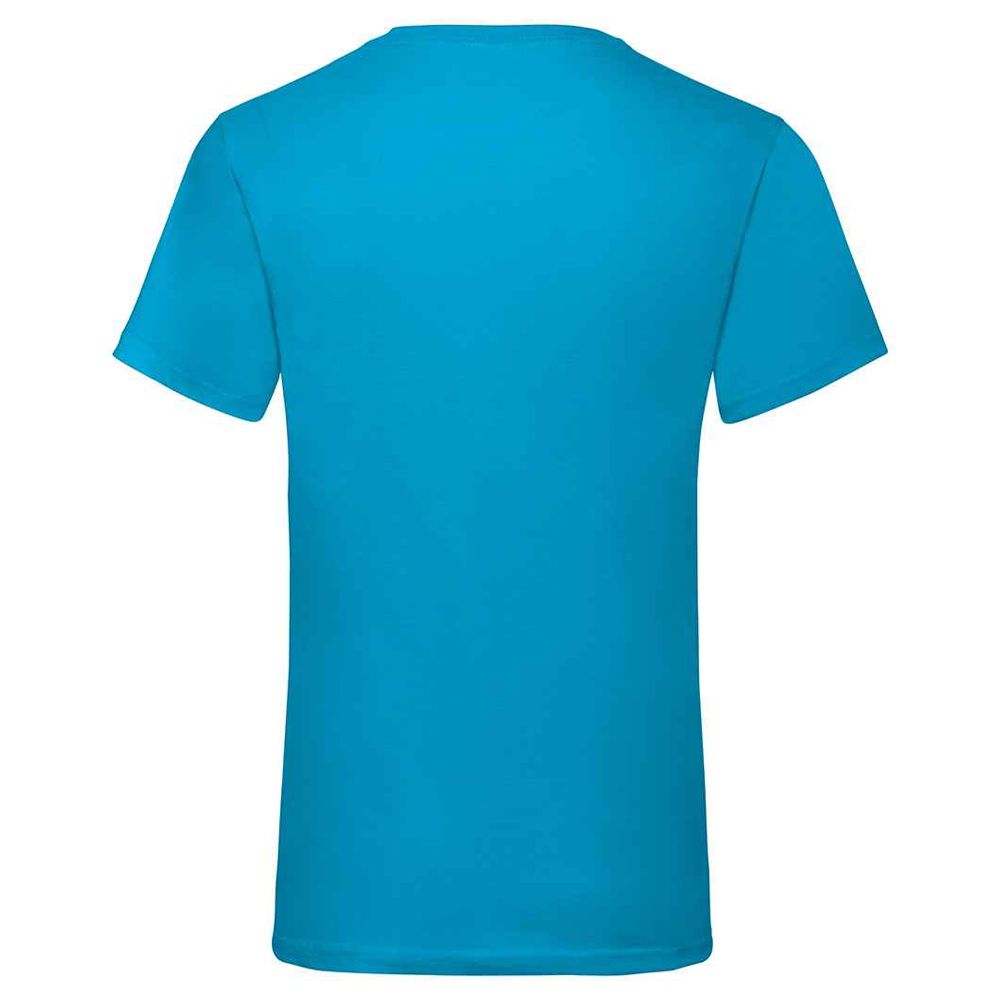 Klassisches Baumwoll-T-Shirt mit V-Ausschnitt