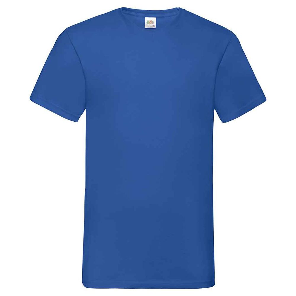 Essentielles Baumwoll-T-Shirt mit V-Ausschnitt
