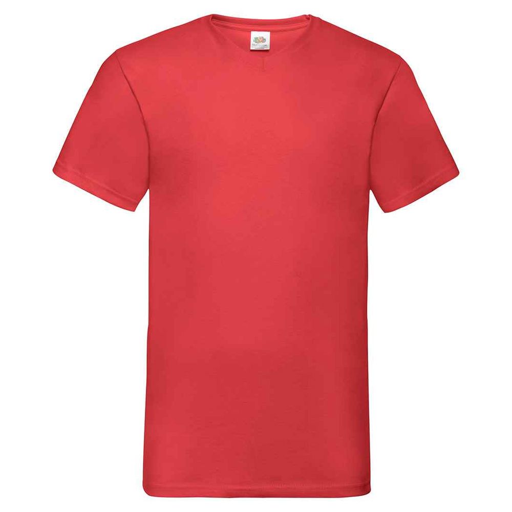 Klassisches Baumwoll-V-Shirt
