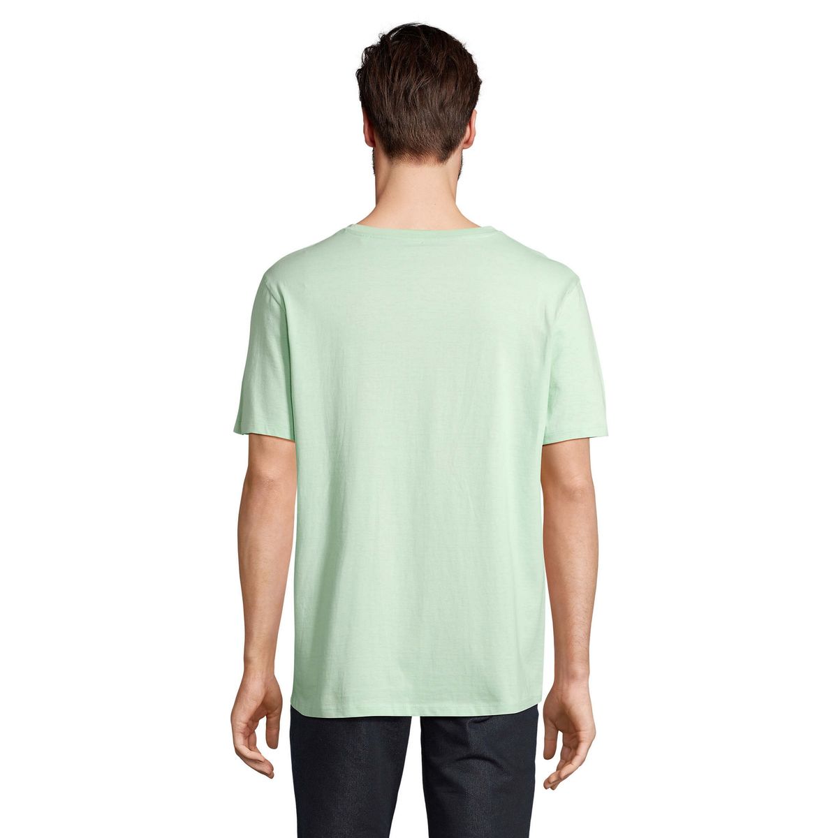 Klassisches Bio-Baumwolle T-Shirt mit Rundhalsausschnitt
