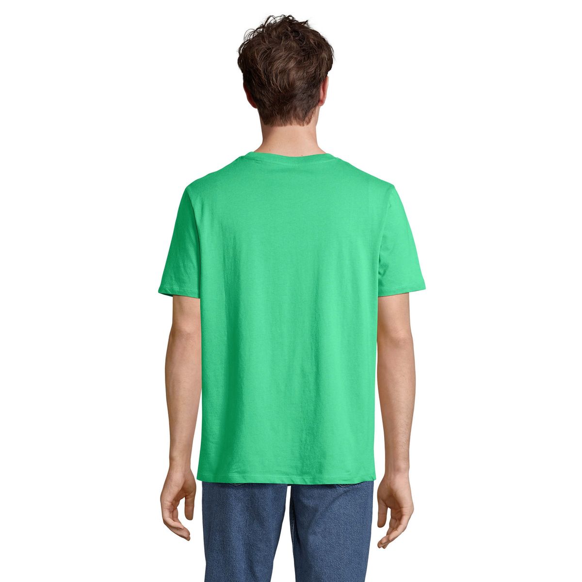 Bio-Baumwoll-T-Shirt mit Rundhalsausschnitt