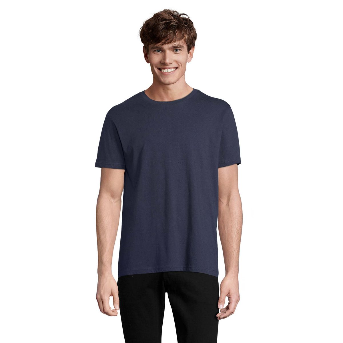 Minimalistisches T-Shirt aus Recycling-Jersey