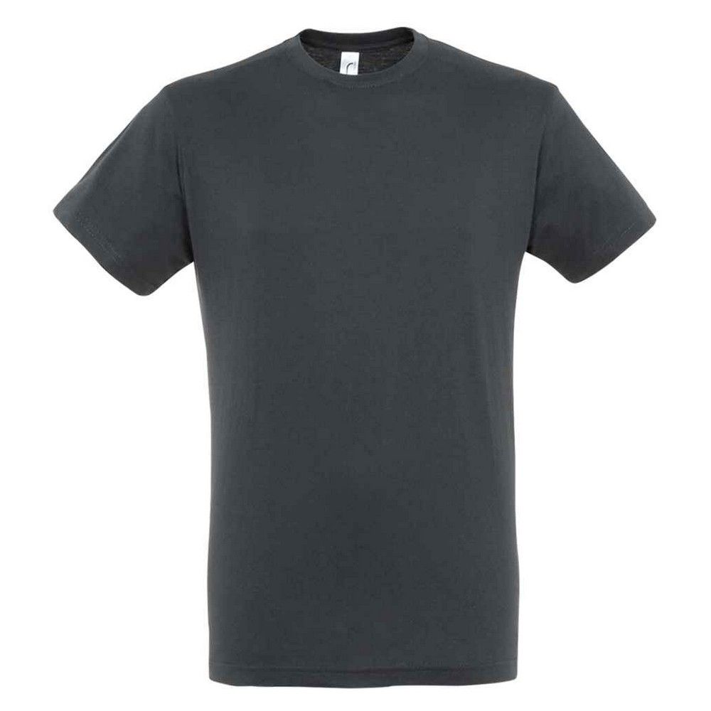 Klassisches Baumwoll-T-Shirt mit Rundhals