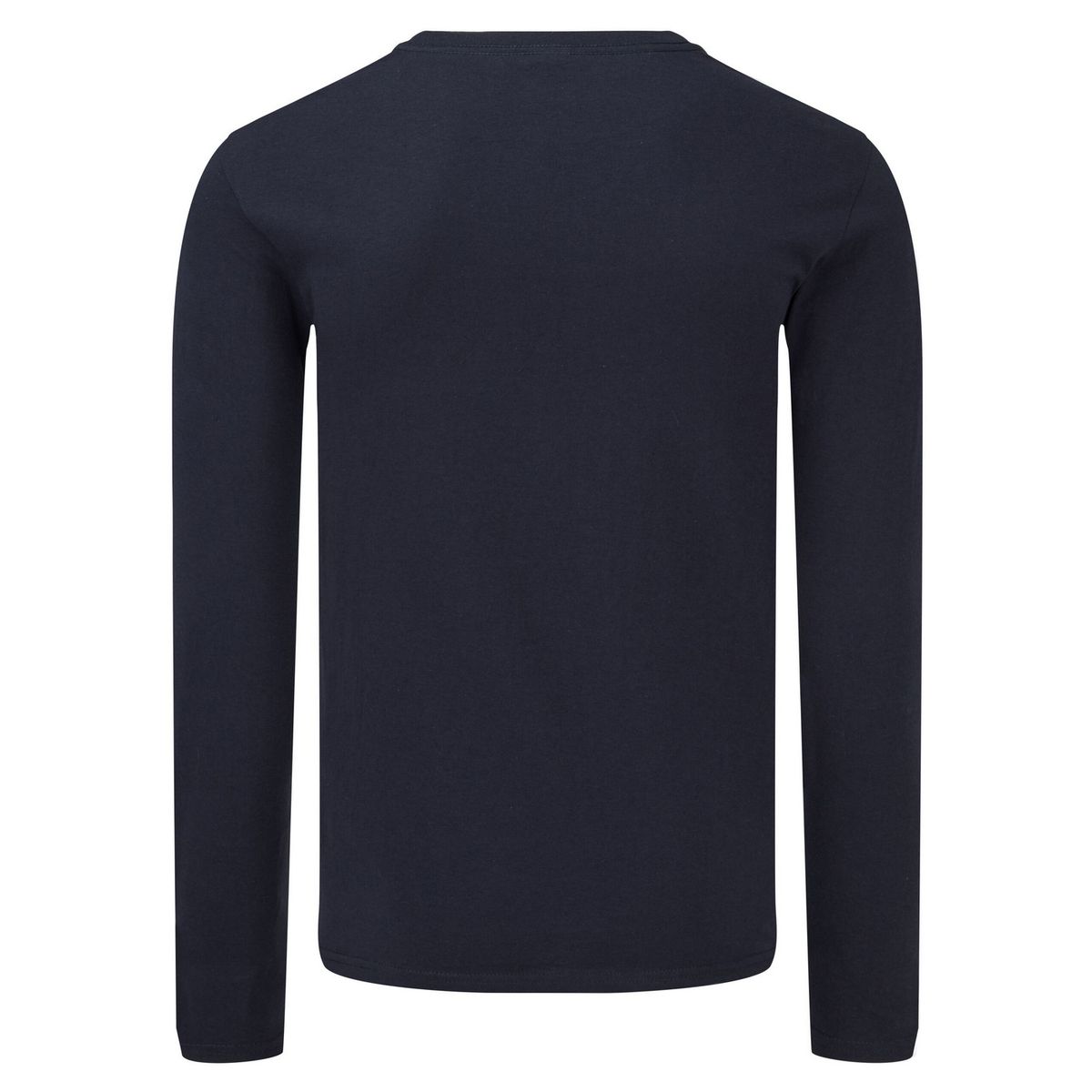 Klassisches Baumwoll-Langarmshirt