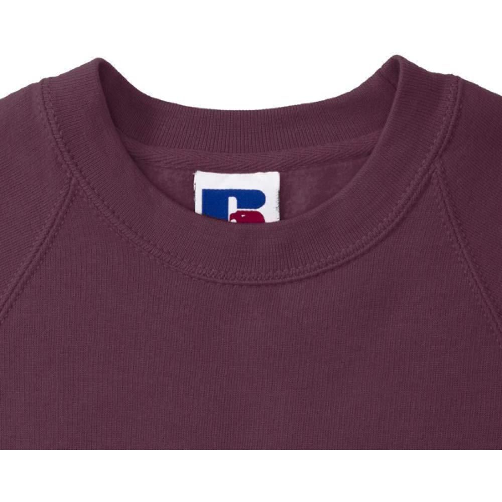 Klassisches Raglan-Sweatshirt mit Rundhals
