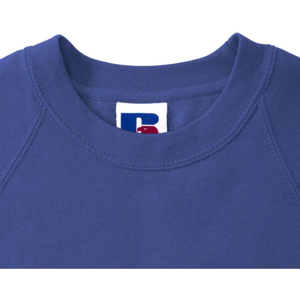 Raglanärmel Rundhals-Sweatshirt
