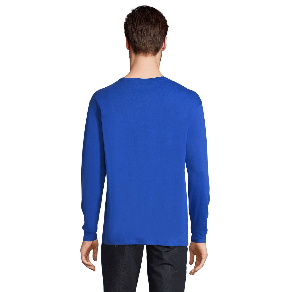 Klassisches Langarm-Shirt mit Rundhalsausschnitt