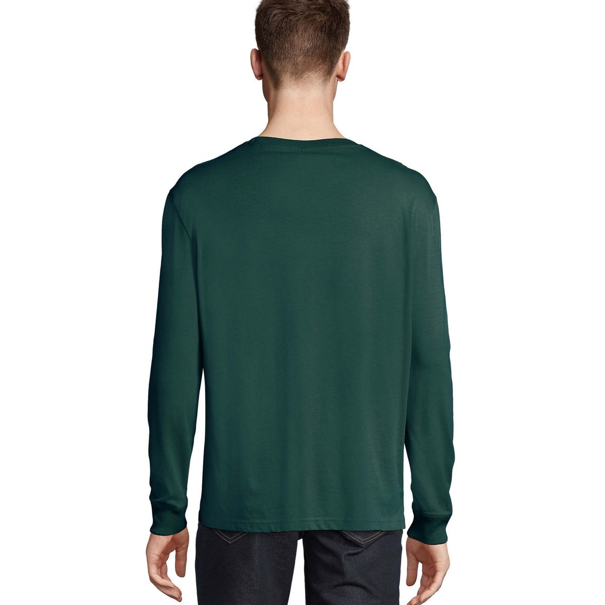 Langarmshirt aus schwerer Bio-Baumwolle