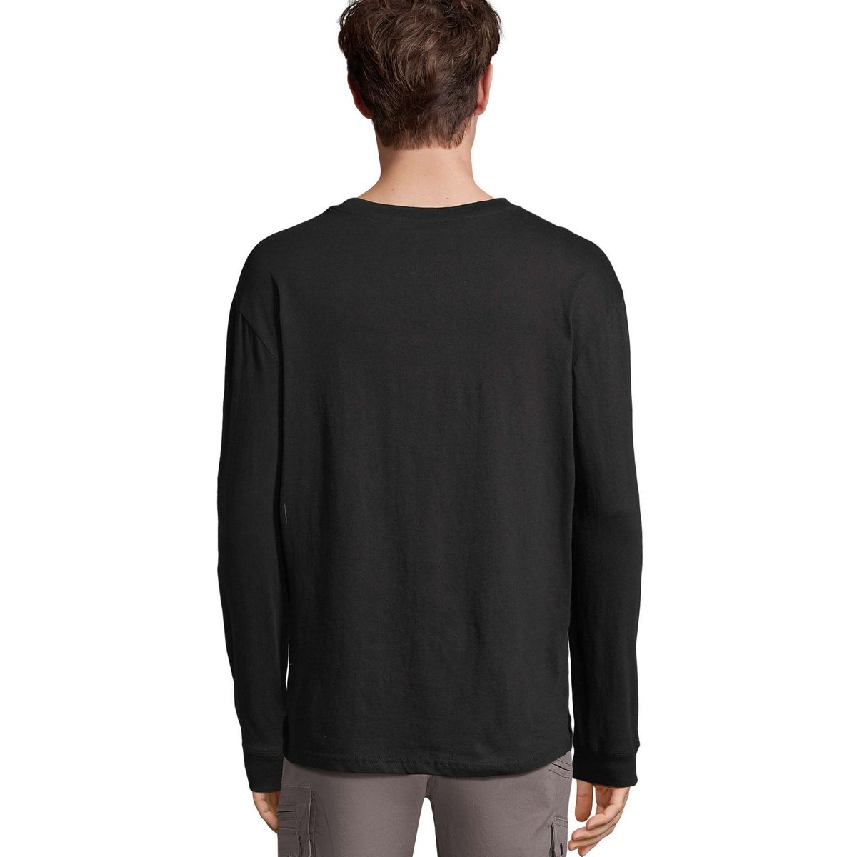 Klassisches Langarmshirt aus Bio-Baumwolle