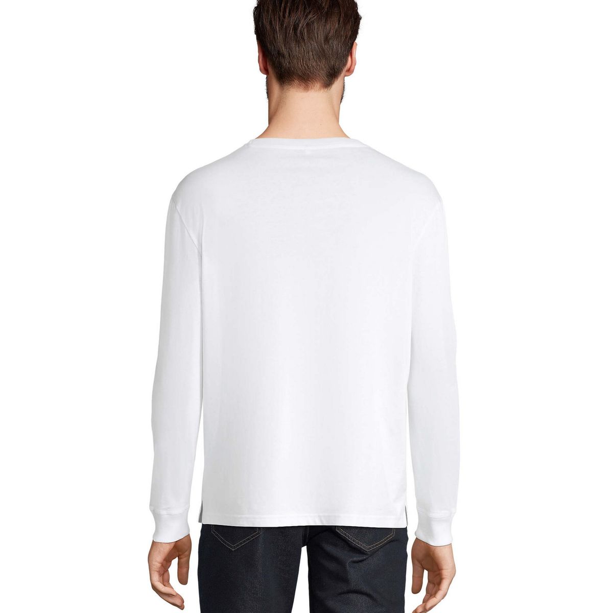 Schweres Langarmshirt aus Bio-Baumwolle