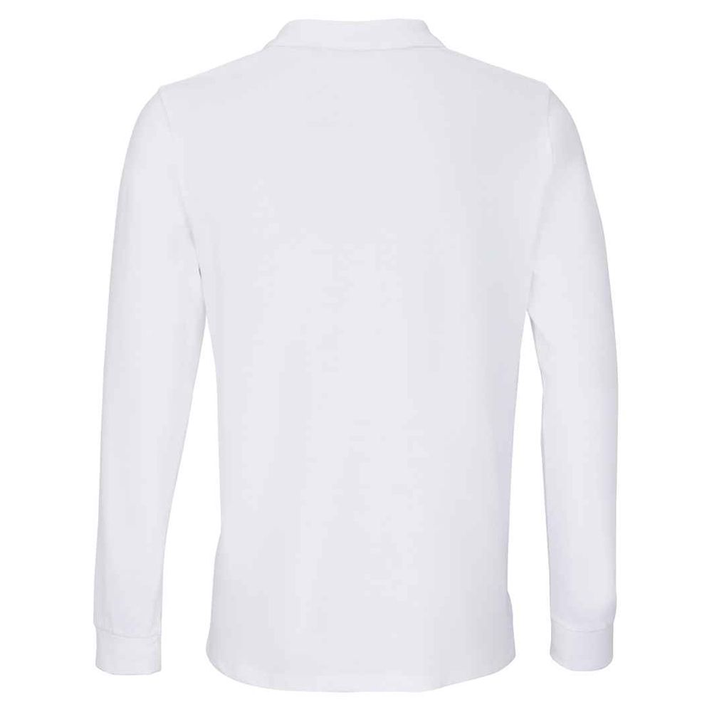 Langarm-Poloshirt aus Bio-Baumwolle