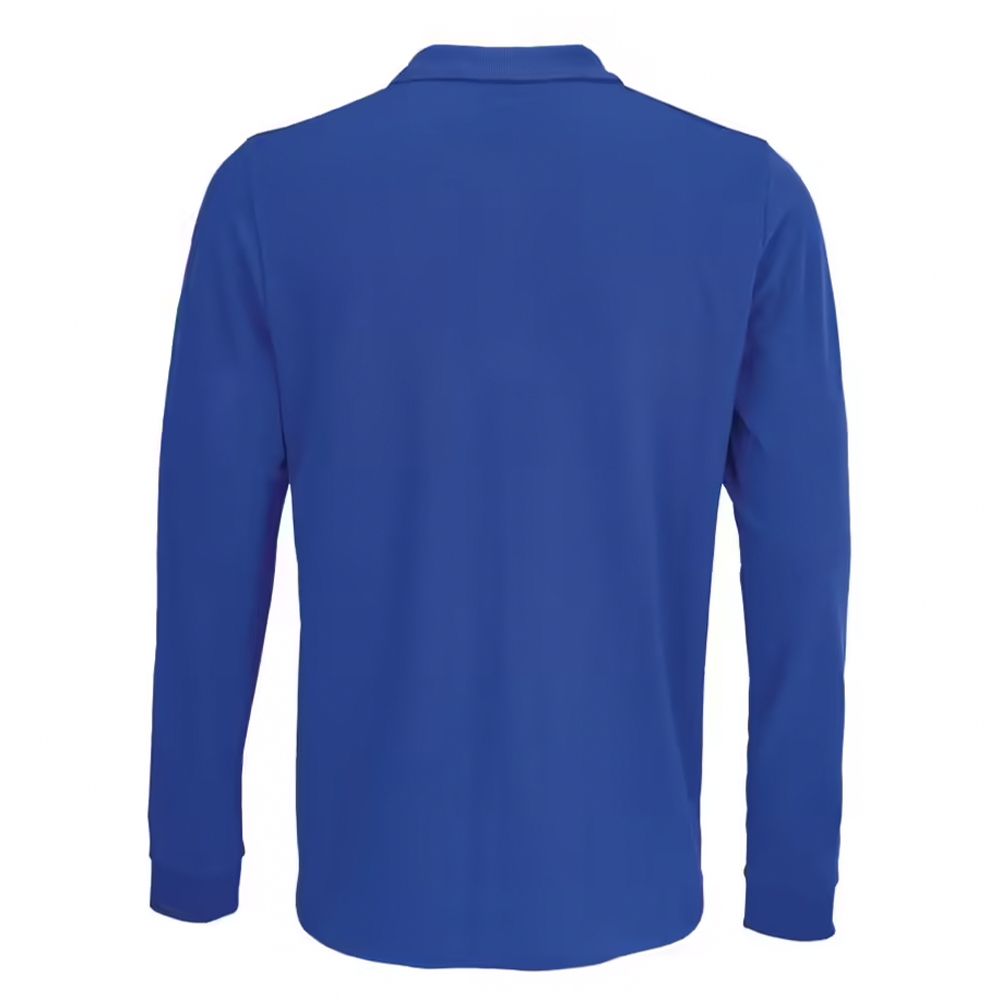 Klassisches Langarm-Poloshirt aus Piqué