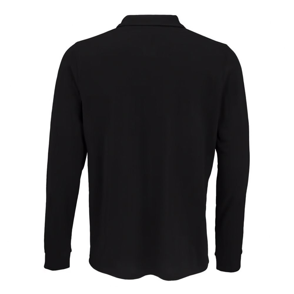 Klassisches Langarm-Poloshirt