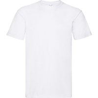 Schweres Baumwoll-T-Shirt mit Rundhalsausschnitt