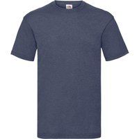 Klassisches Rundhals-T-Shirt in Melange