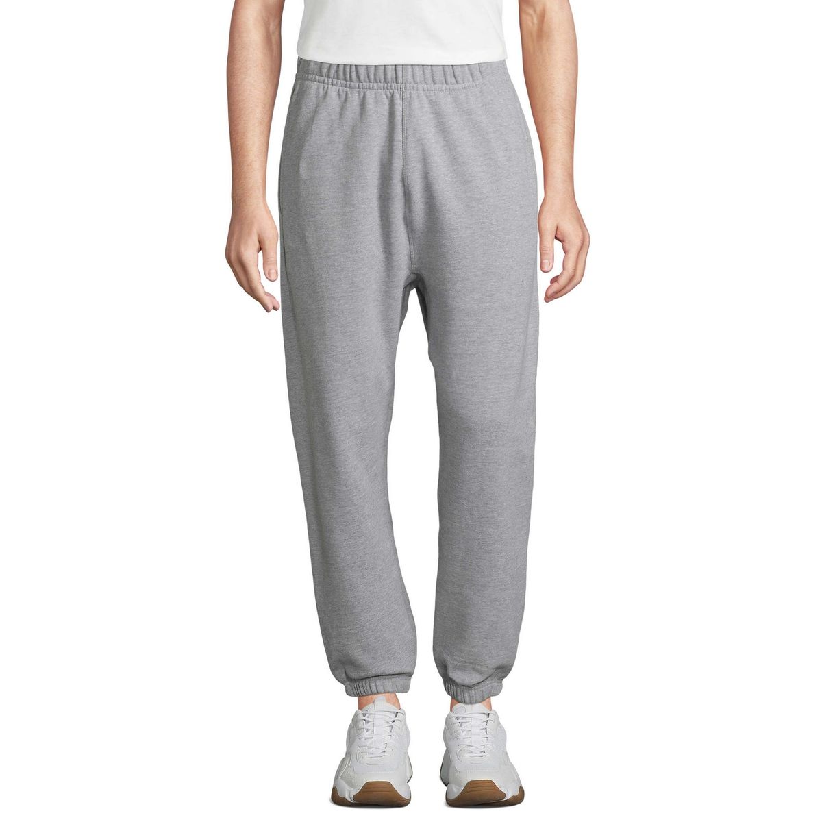 Übergroße Fleece-Jogginghose mit Tasche