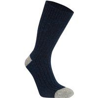 Wandersocken aus Wollmischung mit Rippen