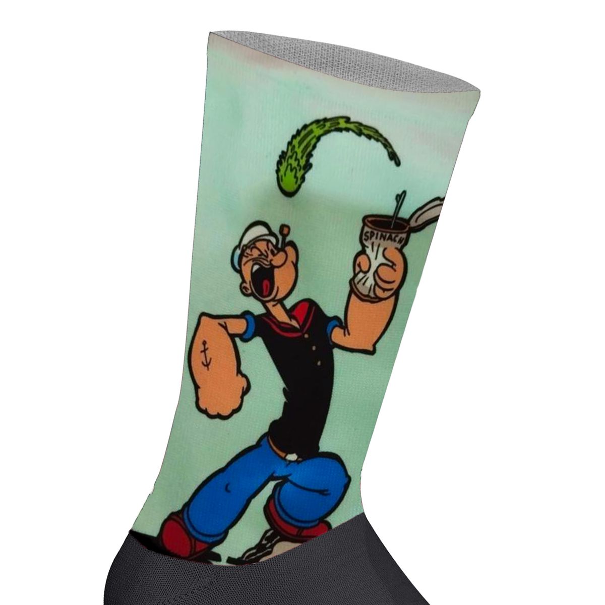 Crew-Socken mit Comic-Figuren-Druck