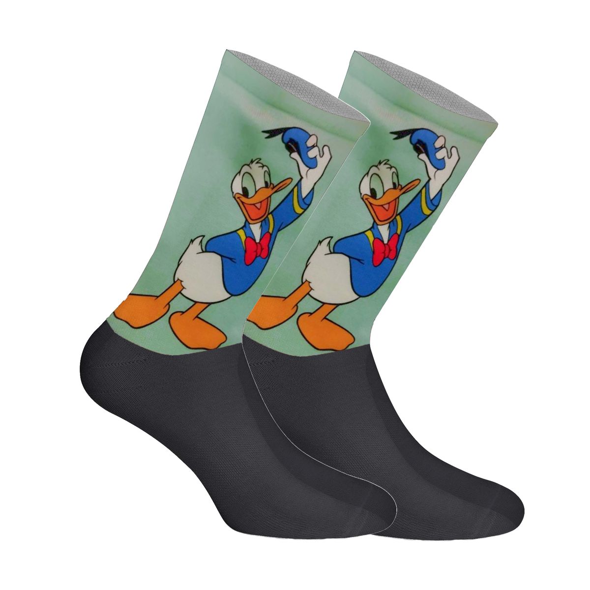 Socken mit Zeichentrick-Print