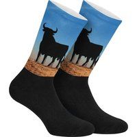 Crew-Socken mit ikonischer Stiersilhouette
