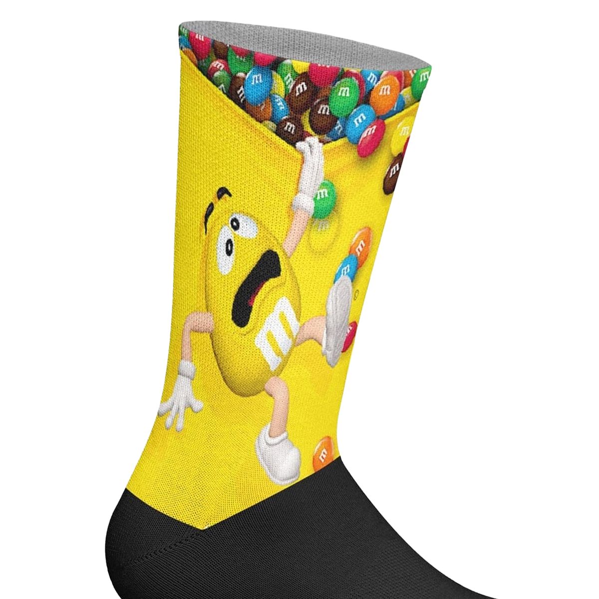 Crew-Socken mit Comic-Motiv