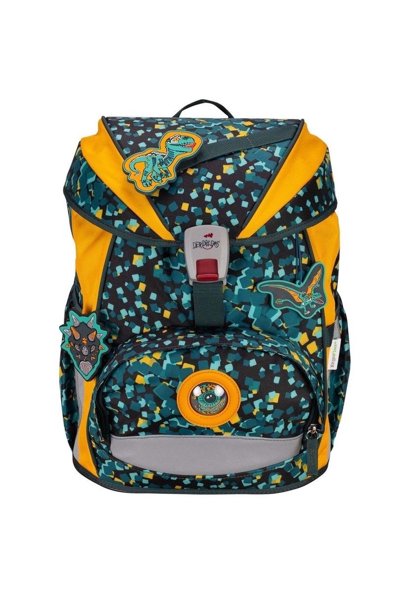 Schulranzen-Set mit Dinosaurier-Motiv