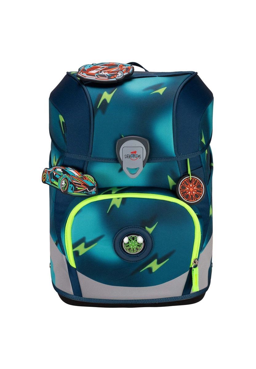 Schulranzen-Set Kinder Blitz blau