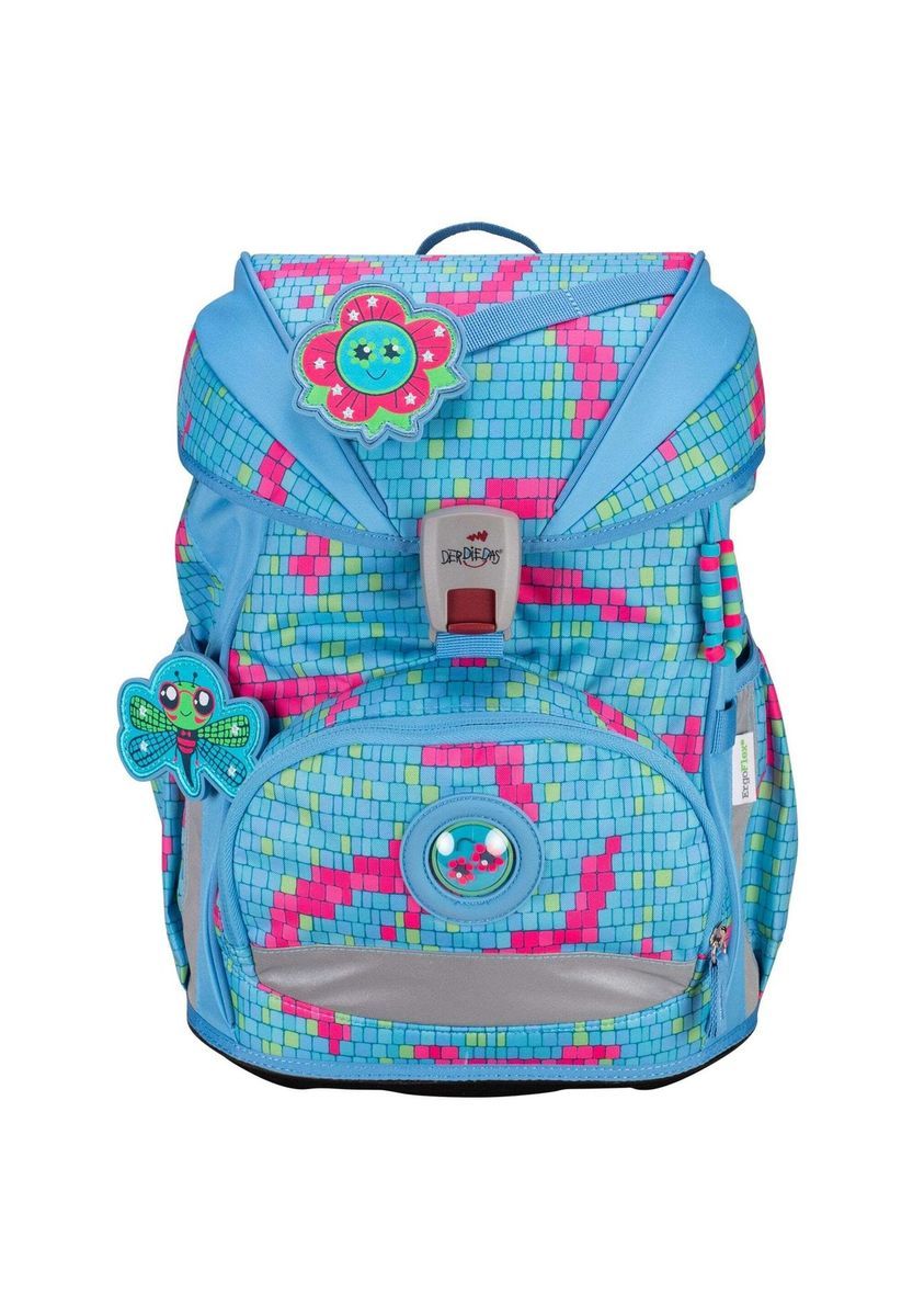 DerDieDas® Schulranzen-Set, 6-teilig, blau