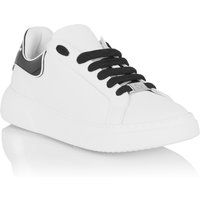 Klobige Low-Top Leder-Sneaker