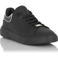 Schlichte Low-Top Leder-Sneaker