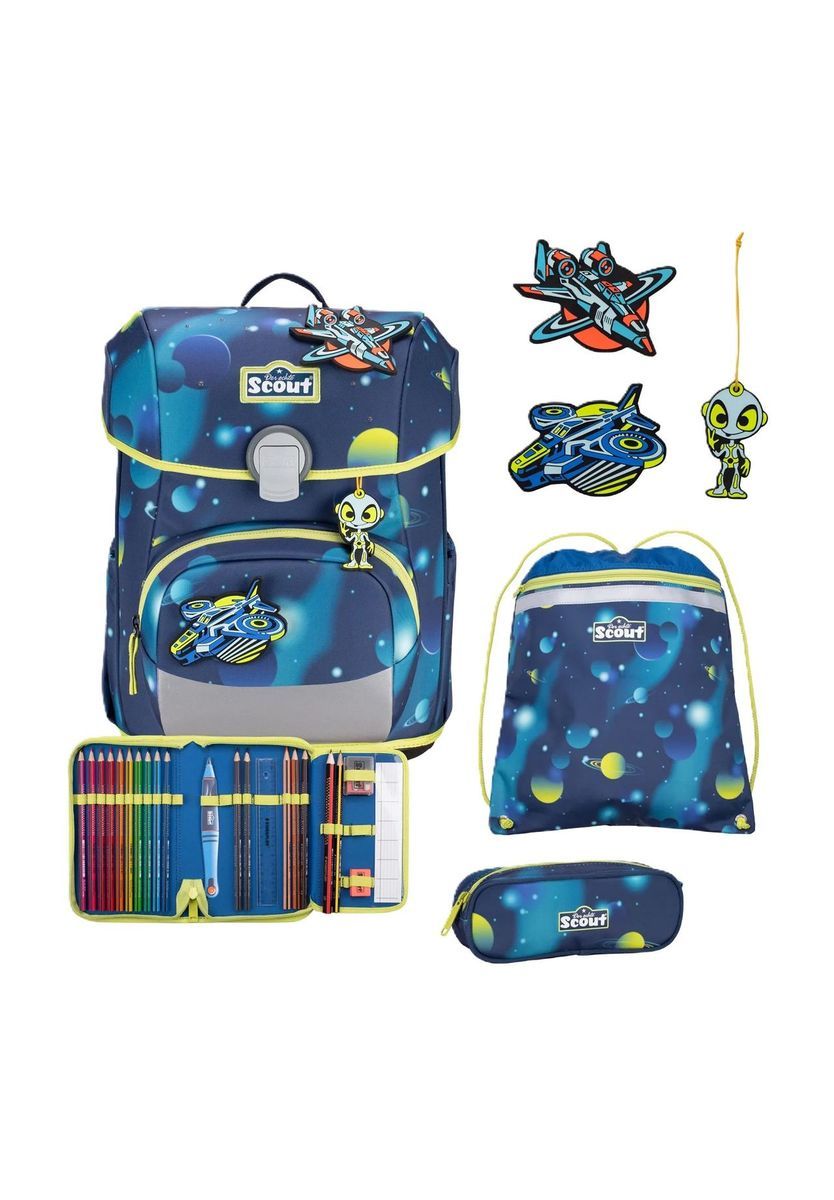 Weltraum-Schulranzen-Set für Kinder
