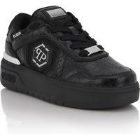 Luxus-Sneaker mit Kroko-Prägung
