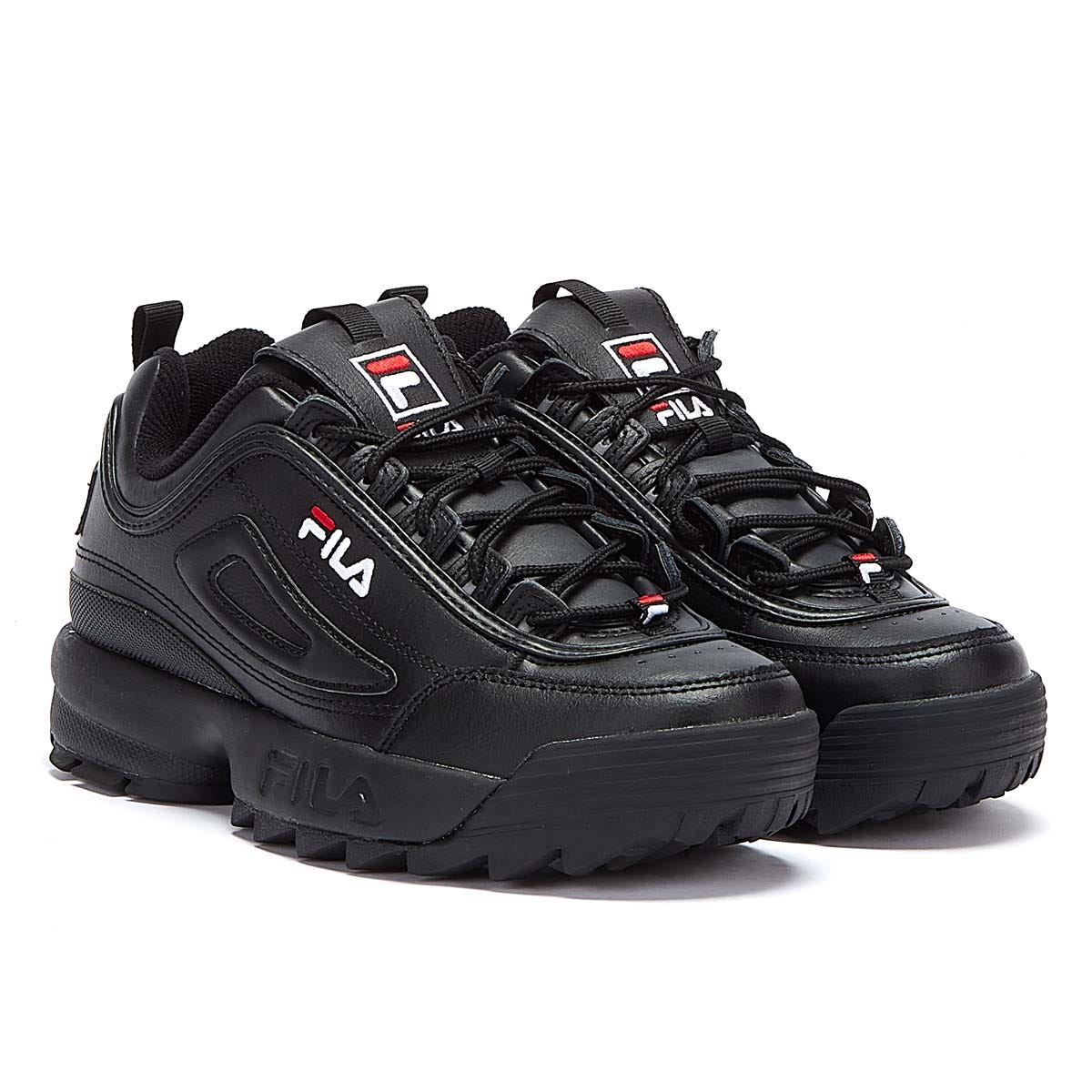 Ikonische klobige Plateau-Sneaker aus Leder