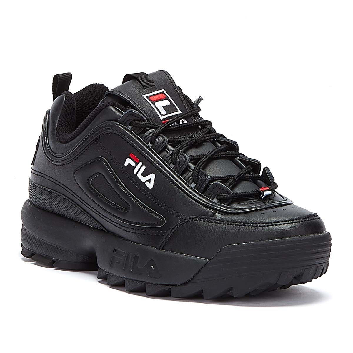 Ikonische klobige Plateau-Sneaker aus Leder