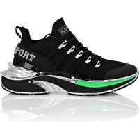 Mesh-Sneaker mit Chrom-Akzenten