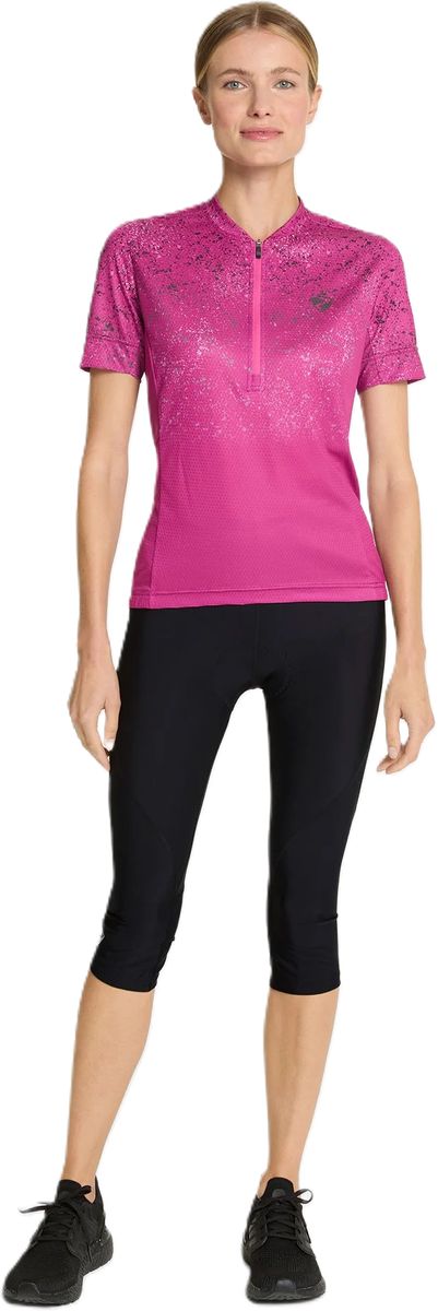 Feuchtigkeitsableitende Radsport Capri Tights