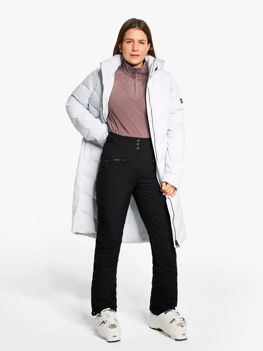Slim Fit Skihose mit Reißverschlüssen