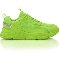 Klobige Mesh-Laufschuhe