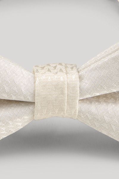 Joop! Fliege in Ecru mit verstellbarem Riemen und Hakenverschluss