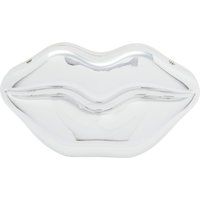 Hartschalen-Clutch in Lippenform