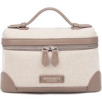Strukturierte Vanity-Handtasche mit Tragegriff