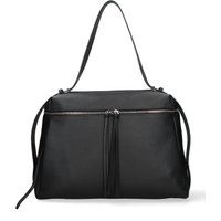 Minimalistische Ledertasche mit Quasten