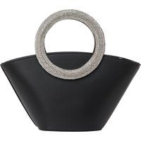 Abendtasche mit funkelndem Ringgriff