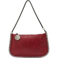 Handtasche mit Kettenriemen und Webkante