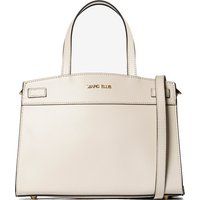 Strukturierte Henkeltasche aus Leder