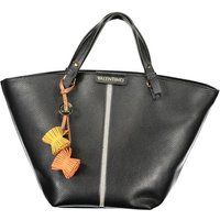 Trapezförmige Shopper-Tasche mit Kontraststreifen