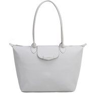 Minimalistischer Shopper mit Klappendetail