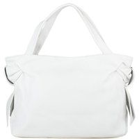 Elegante Lederhandtasche mit Knotendetails